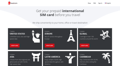 travelmobile.biz - prepaid sim cards for international travelers  travel mobile