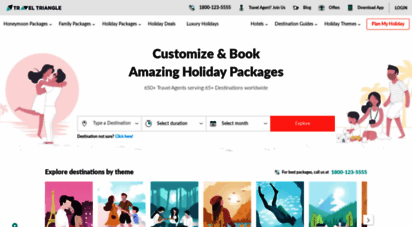 traveltriangle.com - personalized holiday packages  customized tour packages from multiple local and trusted travel agents