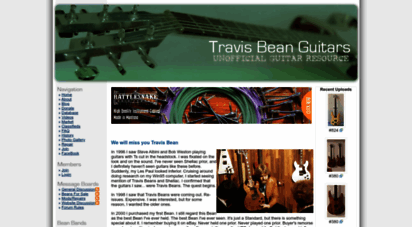 travisbeanguitars.com