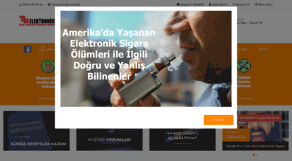 trelektroniksigara.com - tr elektronik sigara