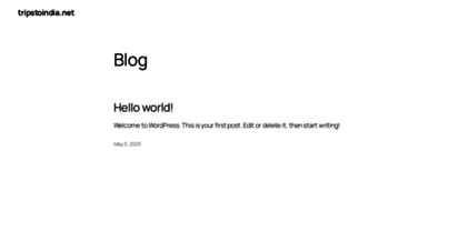 tripstoindia.net