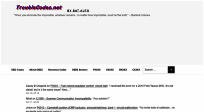 troublecodes.net