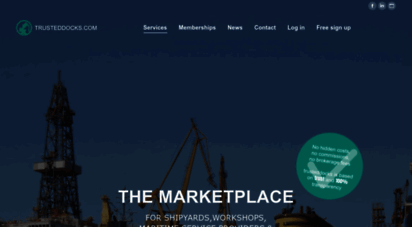 trusteddocks.com - the matchmaking platform find shipyards - discover.trusteddocks.com