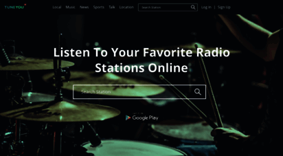 tuneyou.com - listen to online radio stations worldwide  tuneyou &copy