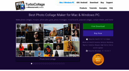 turbocollage.com - turbocollage - photo collage design software