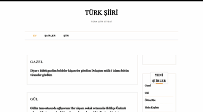 turk-siiri.com - türk şiiri