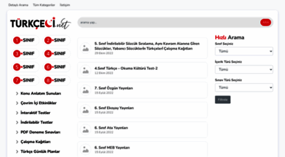 turkceci.net - turkceci.net - türkçe testleri