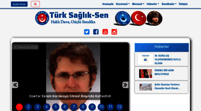 turksagliksen.org.tr - türk sağlık-sen / türkiye sağlık ve sosyal hizmetleri kamu görevlileri sendikası