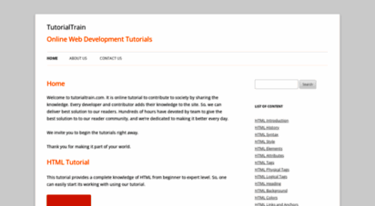 tutorialtrain.com