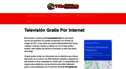 tvcanaleshd.com - televisión gratis por internet online sin interrumpciones