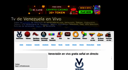 tvdevenezuela.com - partidos de fútbol de la selección de venezuela en vivo