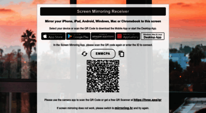 tvee.app - screen mirroring app - receiver