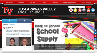 tvtrojans.org - welcome to the tuscarawas valley local schools web site