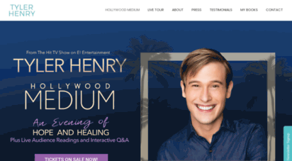 tylerhenryhollywoodmedium.com