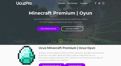 ucuzpre.com - ucuzpre - minecraft premium - ucuz oyun satın al