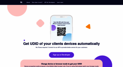 udid.io - get udid or imei in one tap. find udid of iphone or ipad.