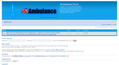 ukambulanceforum.com