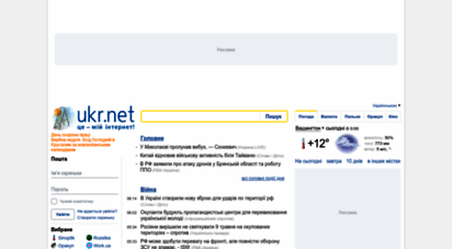 similar web sites like ukr.net