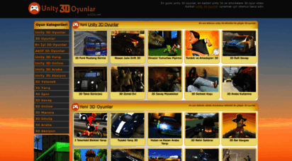 unity3doyunlar.com - unity 3d oyunlar - kaliteli 3d oyun sitesi
