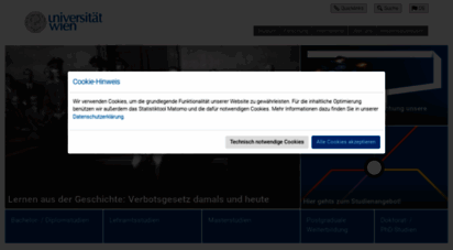 similar web sites like univie.ac.at