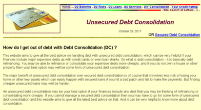 unsecured-debt-consolidation-loans.com