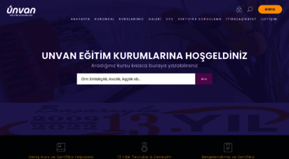unvankurslari.com - özel ünvan eğitim kurumları