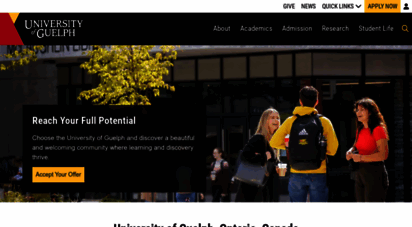 uoguelph.ca - university of guelph - home page