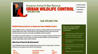 urbanwildlifecontrol.com