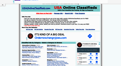 usaonlineclassifieds.com - usa free online classifieds