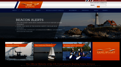 uscgboating.org - united states coast guard  boating safety