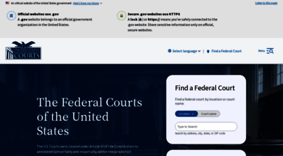 uscourts.gov - united states courts 