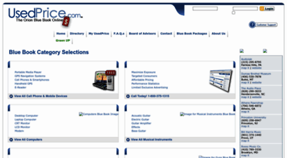 usedprice.com - used equipment blue book values and online fair market value price guides for guns, computers, audio equipment, musical instruments and more by usedprice.com