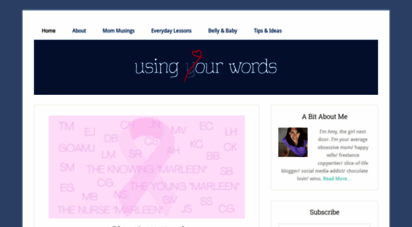 usingourwords.com
