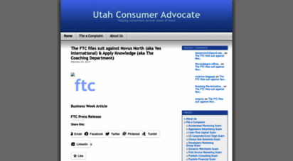 utahconsumeradvocate.wordpress.com