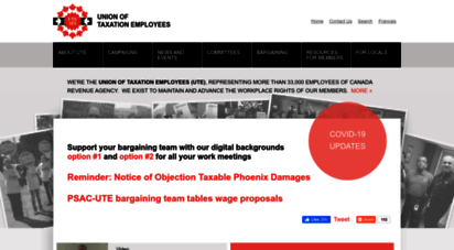 ute-sei.org - union of taxation employees 