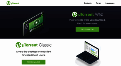 utorrent.com - μtorrent® utorrent - a very tiny bittorrent client
