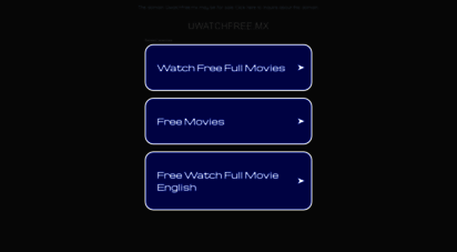 uwatchfree.mx - uwatchfree  watch movies and tv-series online free