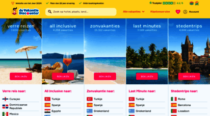 vakantiediscounter.nl - goedkope vakanties boek je ook in 2020 bij dé vakantiediscounter