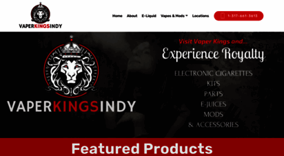 vaperkingsindy.com