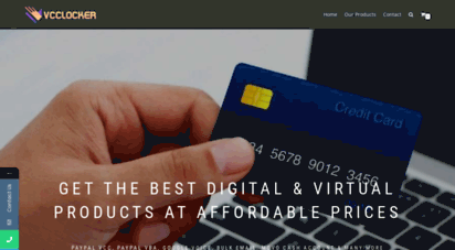vcclocker.com - virtual products  paypal vcc  usa vba  movo cash  reloadable vcc  virtual credit card - vcclocker