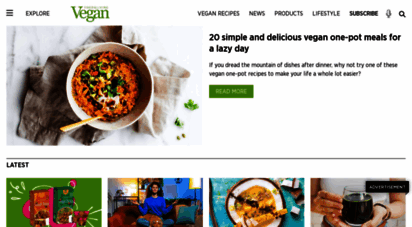 veganfoodandliving.com - vegan food & living  vegan magazine