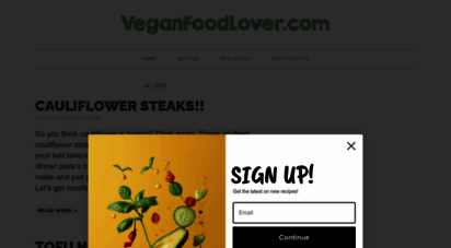 veganfoodlover.com - vegan food lover » vegan recipes, dining guides, & more...