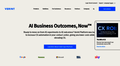 verint.com - powering actionable intelligence