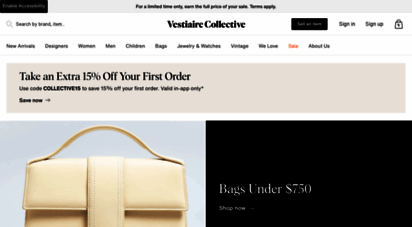 vestiairecollective.com - vestiaire collective : kaufen und verkaufen sie premium- und luxusmode aus zweiter hand