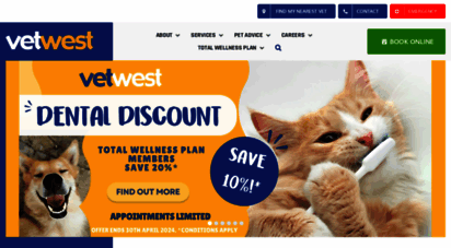 vetwest.com.au - vetwest animal hospitals  vet west vets in perth, veterinarian hospital and veterinary clinic in west australia