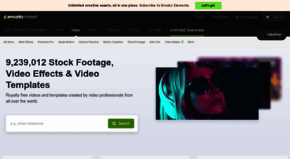 similar web sites like videohive.net
