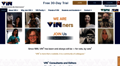 vin.com - veterinary information network®, inc. - vin