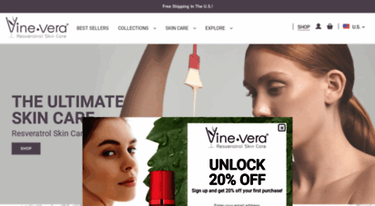 vinevera.com - home  shop  explore  vine vera resveratrol skin care