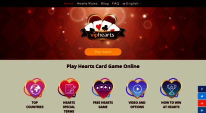viphearts.com - vip hearts  play hearts online