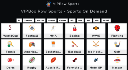 viprow.net - vip box sports - sports on demand online for free  vip sports